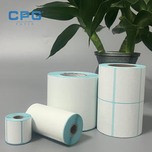 Etiqueta Térmica Directa para Envíos, Venta al por Mayor de Fábrica, 50x30mm 4x6, Papel de Etiqueta Térmica con Código de Barras para Aplicaciones de Almacén y Envío - Product Image 1