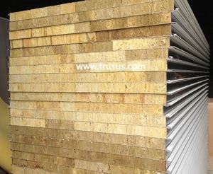<span class=keywords><strong>Panel</strong></span> Sándwich de Lana de Roca Metálica Económico para Paredes de Talleres, Diseño Moderno, Aislamiento Térmico y Fácil Instalación - Product Image 6
