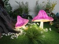 Avatar champignon lampe violet couleur parc à thème rêveur paysage artificiel veilleuse simuler forêt primitive Avatar Jungle