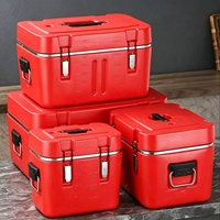 Ensemble de 4 boîtes isothermes pour traiteur, capacité de 15L à 50L, avec boucle métallique sécurisée, pour le transport de plats chauds et froids