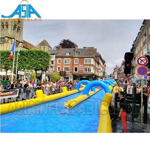 Custom Adult Crazy 1000ft <span class=keywords><strong>Slip</strong></span> <span class=keywords><strong>N</strong></span> <span class=keywords><strong>Slide</strong></span> Manufacturer, tobogá<span class=keywords><strong>n</strong></span> inflable la ciudad para adulto