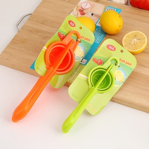 Plastic Lemon Juicer Citrus <b>Squeezer</b> Easy To Clean Kitchen Tool For Fruit <b>Juice</b> Making - Product Image 1