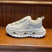 Baskets décontractées légères et robustes pour hommes, chaussures de course rétro à semelle compensée et coupe basse