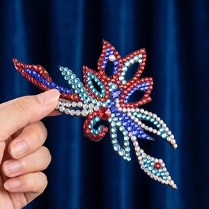 Artistic <strong>Gymnastics</strong> Buns Crown <strong>for</strong> Girls Cheerleading Dance Grade Exam Headband Rubber Band Lightweight Dance <strong>Things</strong> Wholesale - Product Image 3