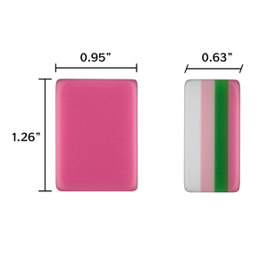 Mahjong américain personnalisé à 4 couches, modèle 190, tuiles en acrylique en forme d'éléphant, 160 cartes, jeu élégant et luxueux pour adultes - Product Image 6