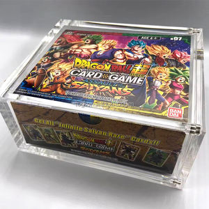 TCG fabricant acrylique <span class=keywords><strong>Dragon</strong></span> <span class=keywords><strong>Ball</strong></span> <span class=keywords><strong>Super</strong></span> Booster boîte vitrine avec fermeture magnétique pour <span class=keywords><strong>Dragon</strong></span> <span class=keywords><strong>Ball</strong></span> Z boîte <span class=keywords><strong>Super</strong></span> jeu de cartes - Product Image 5
