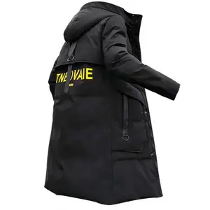 シューズコート Suppliers-2021高品質コットンウィンターフード付きパッド入りコート防風パディングメンズジャケット & コート