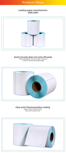 สติ๊กเกอร์ฉลากความร้อนแบบด้านเดียวสำหรับปิดผนึกกล่องพัสดุ ขนาด 100*150 มม. กันน้ำ ติดแน่น ขายดี - Product Image 3