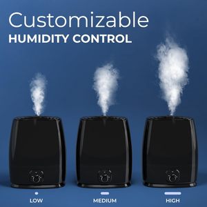 4L Top Fill Electric Cool <b>Mist</b> Smart Ultrasonic <b>Humidifier</b> with Aromatherapy Night Light Tuya WiFi App for Household Use - Product Image 2