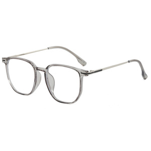 <span class=keywords><strong>Gafas</strong></span> de lectura retro con <span class=keywords><strong>montura</strong></span> plana, aptas para miopía, con protección ocular, <span class=keywords><strong>sin</strong></span> graduación, antiluz azul - Product Image 2