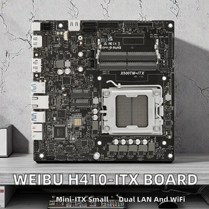 เมนบอร์ดอุตสาหกรรม WEIBU H410-ITX แบบ All-in-One รองรับซ็อกเก็ต LGA1200 หน่วยความจำ DDR4 แบบดูอัลแชนแนล พอร์ต LAN คู่ ช่องเสียบ M.2 SATA รองรับ Wifi ชิปเซ็ต Intel - Product Image 2