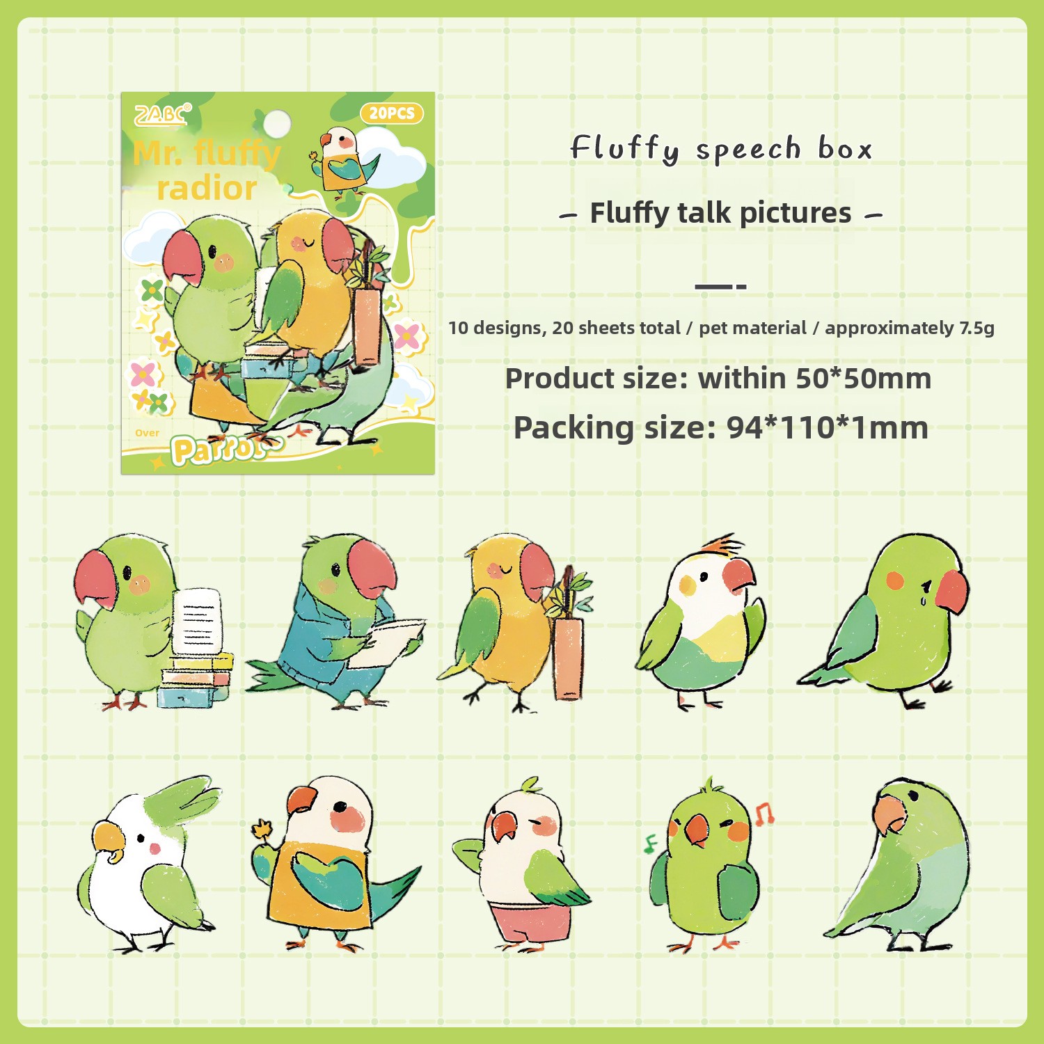 F Fluffy Chatterbox