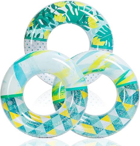 Custom Pool Float Water Toy Swimming Tube Raft PVC Inflatable Swimming Ring for Kids
