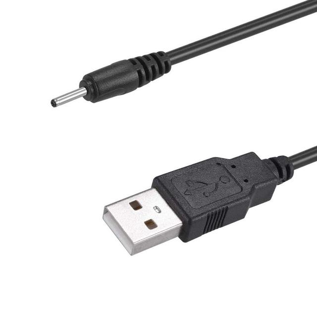 USB 2.0 Type a Male to DC 2.0mm X 0.6mm 5 Volt DC Barrel Jack Power Adapter Connector Charging Cable