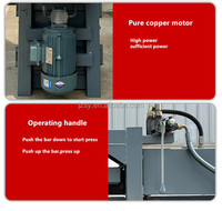 Compacteur de barils d'huile usagée en Chine pour le recyclage des métaux Presse hydraulique pour barils métalliques pour les fûts d'huile