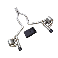 Kit de Escape Catback de Alto Rendimiento Personalizado OEM para Dodge Challenger V8 5.7L 2009-2014, Tubo de Silenciador de Acero Inoxidable SS304, Kit de Afinación de Carreras Premium