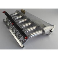 Collecteur d'admission en aluminium moulé OEM pièces automobiles centre d'usinage HAAS usiné CNC en aluminium coupe-fil