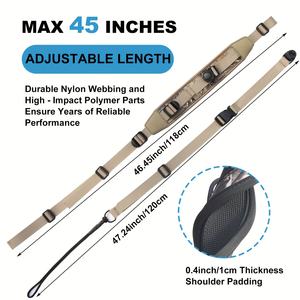 Correa de camuflaje ajustable táctica de nailon más vendida para buceo <span class=keywords><strong>y</strong></span> montaje de alcance superior para accesorios de caza de <span class=keywords><strong>Amazon</strong></span> - Product Image 6