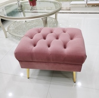 Fauteuil Tigre Reine Rose Moderne Courbé Style Américain avec Boucle de Traction Luxe Léger Maison Tendance en Tissu Fauteuil Simple