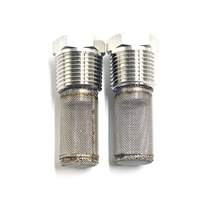 Filter Silinder Layar Baja Tahan Karat Kustom dengan Sambungan Ulir, Produk Manufaktur 2026