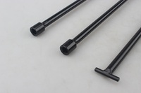 Clé à écrous pour pneus, kit d'outils de réparation de pneus, kit de remplacement, outil pour roue de secours