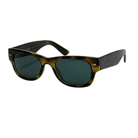 Lunettes de soleil originales en acétate de haute qualité pour hommes et femmes, avec verres dégradés effet tortue poli, protection UV400