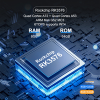 El Mejor TV Box Inteligente Android 14 8K con Rockchip RK3576 Quad Core, 8GB de RAM LPDDR4, 64GB de Almacenamiento EMMC, WiFi6 5G y Linux