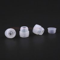 Bouchons de trou de vis en plastique transparents et étanches
