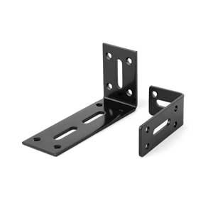 Soporte de Esquina en L Ajustable de Acero Inoxidable, Resistente, Negro, 90 Grados, para Montaje de Muebles SSR - Product Image 4