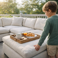 Von Käufern Bevorzugtes und Skulpturales Wohnzimmer-Sofa im Wolken-Stil, Inspiriert von Cloud Couch und Cloud Couch Sectional