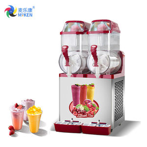 Machine à slush glacé commerciale pour hôtel et restaurant <span class=keywords><strong>SM212</strong></span> 950W 2 réservoirs 12L*2, fabricant de machines à slush glacé - Product Image 2