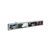 Barre de lecteur publicitaire de supermarché, 1 pièce, écran lcd ultra large, étagère numérique étirée, bord de bande
