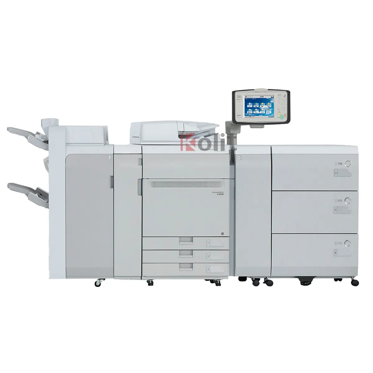 Meilleure vente de photocopieuse colorée 85ppm C850 copieur de production imprimante laser A3