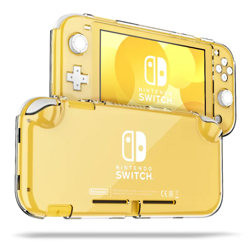 Dữ Liệu Ếch Cứng Pha Lê Case Cho Nintendo Switch Lite Bìa Đầy Đủ Trong Suốt Bảo Vệ Trường Hợp NS Lite Phụ Kiện