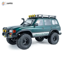 FMS FCX10 1/10 Scale 4WD Green Land Cruiser 80 RC Pickup Truck LC80 Rock Crawler Brushless RTR 2026 NEW FMS11042RSGN-BL MENTORS