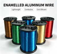 Fil magnétique en aluminium émaillé robuste à usage général, haute précision, multi-classes de chaleur, pour moteurs d'appareils électroménagers et transformateurs