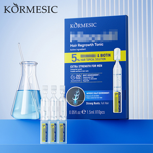KORMESIC 15ml, Esencia para el Crecimiento del Cabello con Biotina, Marca Privada al por Mayor, Orgánica, Anticaída, Suero de Queratina sin Enjuague para el Crecimiento del Cabello - Product Image 1