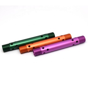 OEM nhà sản xuất Chrome mạ màu Anodized mù ren các bộ phận Ống Anodized nhôm CNC gia công cho bộ lọc - Product Image 4