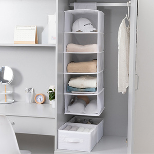 <span class=keywords><strong>Tiroir</strong></span> <span class=keywords><strong>suspendu</strong></span> multicouche Sac de rangement <span class=keywords><strong>suspendu</strong></span> Lavable Tissu Oxford Armoire Vêtements <span class=keywords><strong>Tiroir</strong></span> de rangement Tissu Supports suspendus - Product Image 2