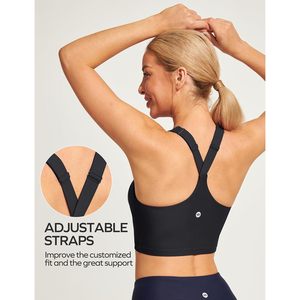 Tops de bikini para mujer de secado rápido, cuello redondo, top corto de licra y poliéster, solo top. - Product Image 2