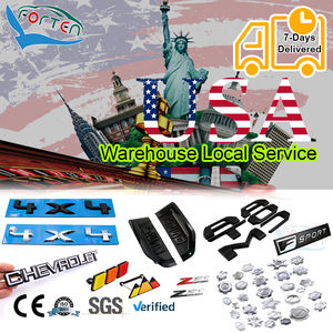 3d מכונית מדבקות קאובוי מהדורה כרום סמל המכונית האחורי הצד האחורי הדלת הפנדר בנדר פגוש תג מתכת מדעוני עבור f250 silverdo - Product Image 3