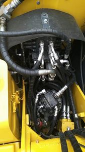 Mini-excavatrice Komatsu PC70 d'occasion, excavatrice sur chenilles de 7 tonnes, fabrication japonaise, d'occasion, pelle hydraulique, pompe hydraulique Shimadzu - Product Image 4