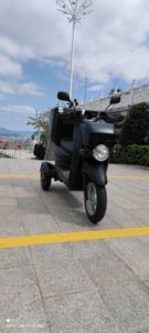 Scooter électrique à trois roues pour le transport de nourriture et de pizzas, moto avec boîte pour la livraison - Product Image 3