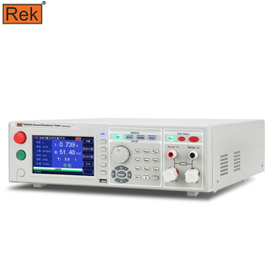 REK เครื่องทดสอบความต้านทานดิน RK9930A ตั้งโปรแกรมได้ RS232/RS485 USB 30A ไฟฟ้ากระแสสลับ60A 2% ความแม่นยำสูง - Product Image 2