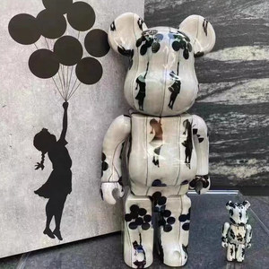Venta al por Mayor de Fábrica, Bloques de Construcción <span class=keywords><strong>Mini</strong></span> Ensamblados, Colección de Osos, Micro Bloques de Construcción, Figuras de Osos Negros Bearbrick, Juguetes - Product Image 3