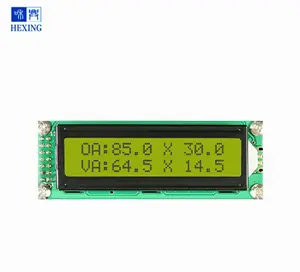 3.3v 162 1602 وحدة Lcd1602 شاشة زرقاء مع الخلفية 8 بت متوازي 5v جديد 16x2 حرف شاشة الكريستال السائل