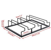 Support de rangement portable en métal pour verres à vin, à suspendre, pour table de pique-nique - Vente directe usine