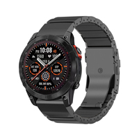 Bracelets de montre en silicone titane imperméables à dégagement rapide Win-Win Premium pour montres intelligentes Garmin Fenix 8 51 mm