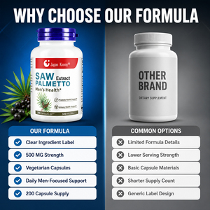 Suplemento Dietético de Saw Palmetto Shecome para la Salud del Cabello y el Apoyo Urinario para Adultos, 200 Cápsulas de Saw Palmetto - Product Image 4