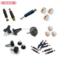 Machine de moulage par injection verticale de haute précision TAIWANG à double table coulissante contrôlée par PLC pour PVC/PC/PS/PE/PP